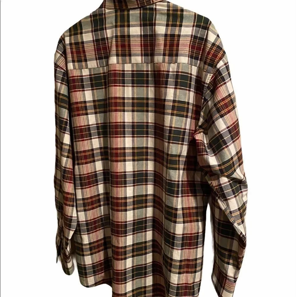 Twenty X Button Up Plaid Shirt Size Large